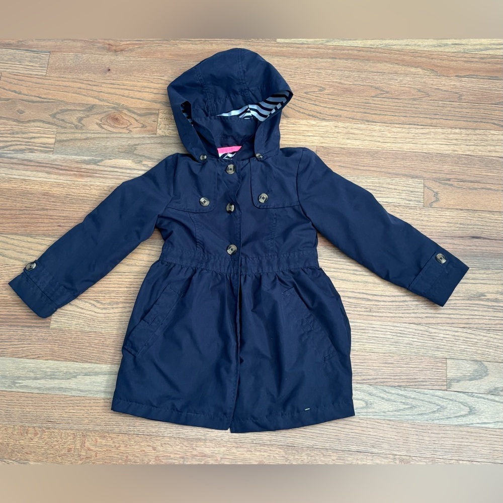OshKosh B'gosh Navy and White Striped Jacket